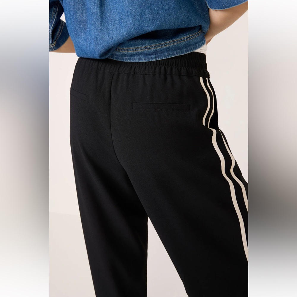 Z Supply Saunder Track Pant, color black, worn once, size XL - Picture 2 of 3